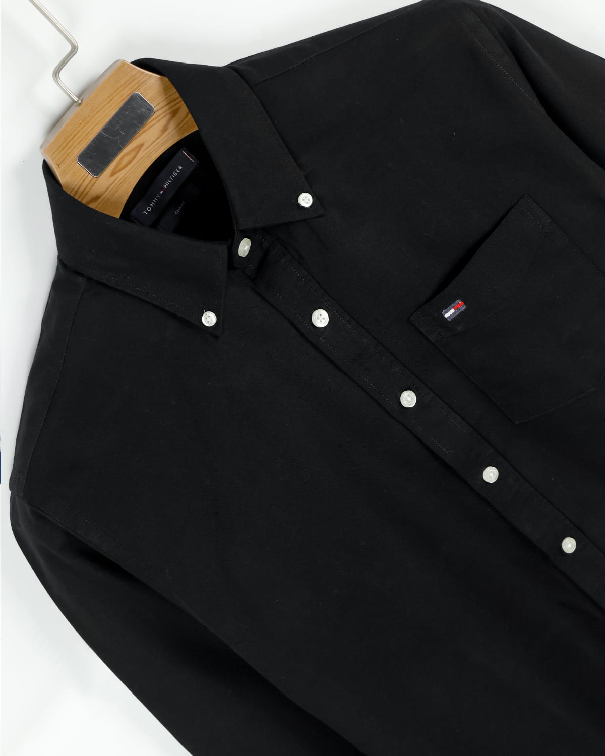 Premium Oxford Cotton Slim Fit Shirt | Black